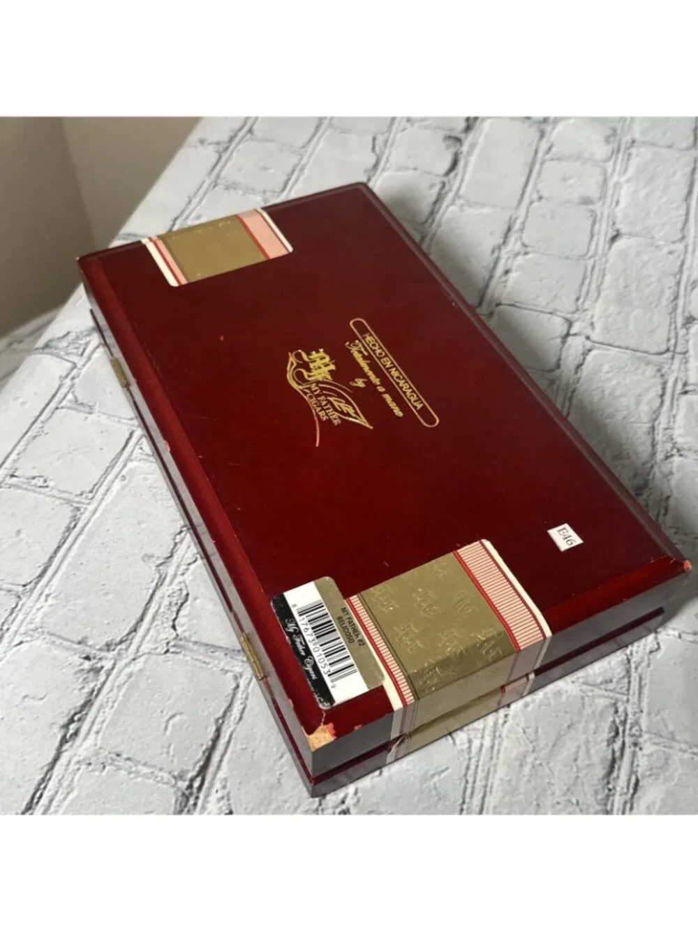 Empty Wood Cigar Box My Father Garcia Cigars No. 2 Belicoso 11